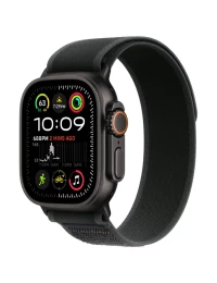 Apple Watch Ultra 2 49mm Cellular eSim Black Titanium, Black Trail Loop, s/M dydis, 1 nuotrauka