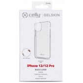 Celly iPhone 12 | 12 Pro silikoninis dėklas Clear (skaidrus), 1 nuotrauka