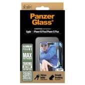 Panzerglass iPhone 16 Plus | 15 Plus Aluminum frame stikliukas, 1 nuotrauka