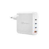 Wiwu GaN tinklo įkroviklis 3xUSB-C  USB-A jungtis - 120W,1 nuotrauka