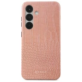 Burga Samsung Galaxy S25+ Tough dėklas - Pink Croco, 1 nuotrauka