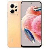 Xiaomi Note12 auksinės spalvos ekranas.