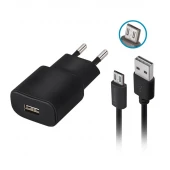 Tinklo įkroviklis su micro USB laidu 10W - Forever, 1 nuotrauka