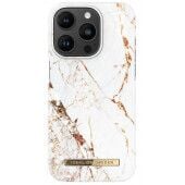 IDEAL OF SWEDEN dėklas iPhone 14 Pro Carrara Gold