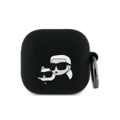 Karl Lagerfeld AirPods 4 Double Heads dėklas,1 nuotrauka