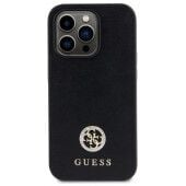 GUESS dėklas iPhone 15 Pro juodas