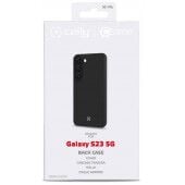 Celly Cromo Samsung Galaxy 23 silikoninis dėklas Black (juodas), 1 nuotrauka