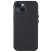 Smart iPhone 15 dėklas - Mag Leather, juodas, 1 nuotrauka