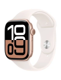  Apple Watch Series 10 GPS 42 mm Rose Gold Aluminium Case išmanusis laikrodis, Pink Sport Band, 1 nu