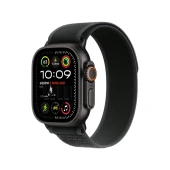 Apple Watch Ultra 2 49mm Cellular eSim Black Titanium, Black Trail Loop, s/M dydis, 1 nuotrauka