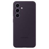 SAMSUNG Galaxy S24+ silikoninis dėklas tamsiai violetinis