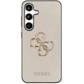 Guess Samsung Galaxy S25 Grained Big 4G Logo dėklas, nuotrauka 1