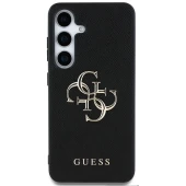 Guess Samsung Galaxy S25+ Grained Big 4G Logo dėklas, nuotrauka 1