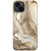 IDEAL OF SWEDEN dėklas iPhone 13 | 14 Golden Sand Marble