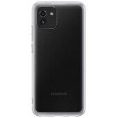 Galaxy A03 4G skaidrus silikoninis dėklas