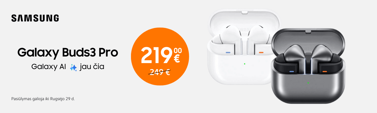 Samsung Galaxy Buds3 Pro akcija, Mobili prekyba