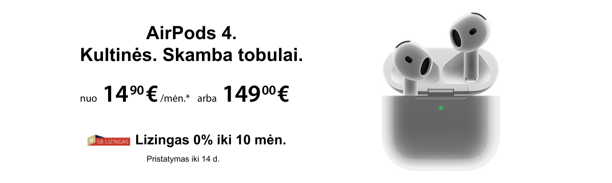 Apple AirPods 4 prekybos startas, Mobili prekyba