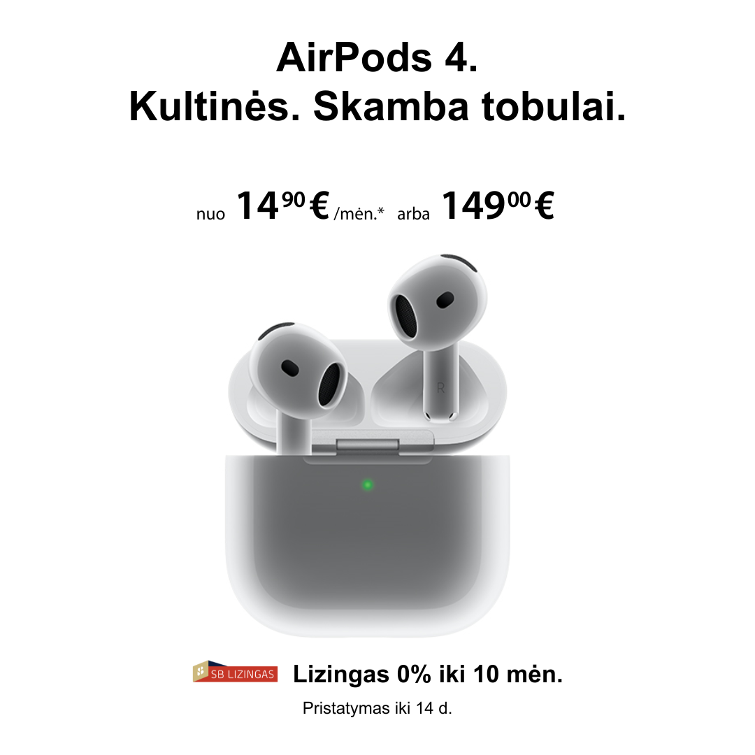 Apple AirPods 4 prekybos startas, Mobili prekyba