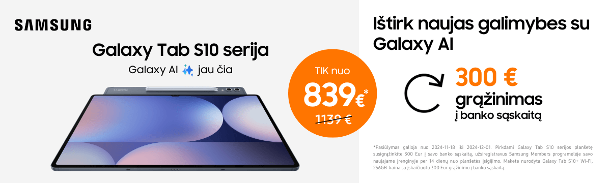 Samsung Galaxy Tab S10 serija cashback, Mlbili prekyba