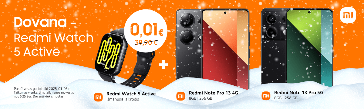 Redmi Note 13 Pro su dovana, Mobili prekyba