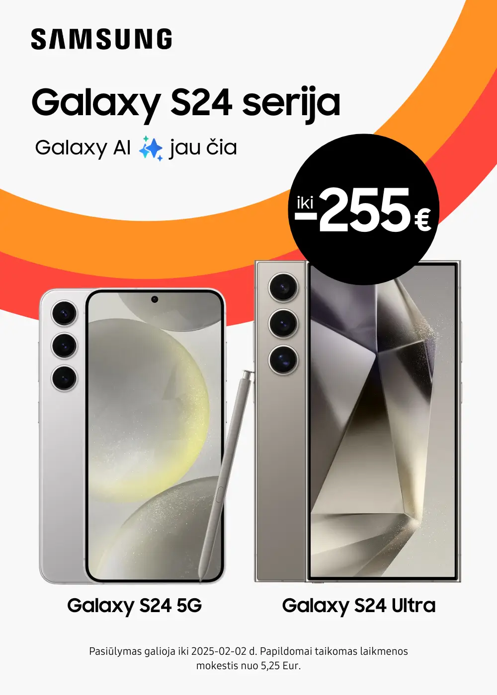 Samsung Galaxy S24 serija akcija, Mobili prekyba