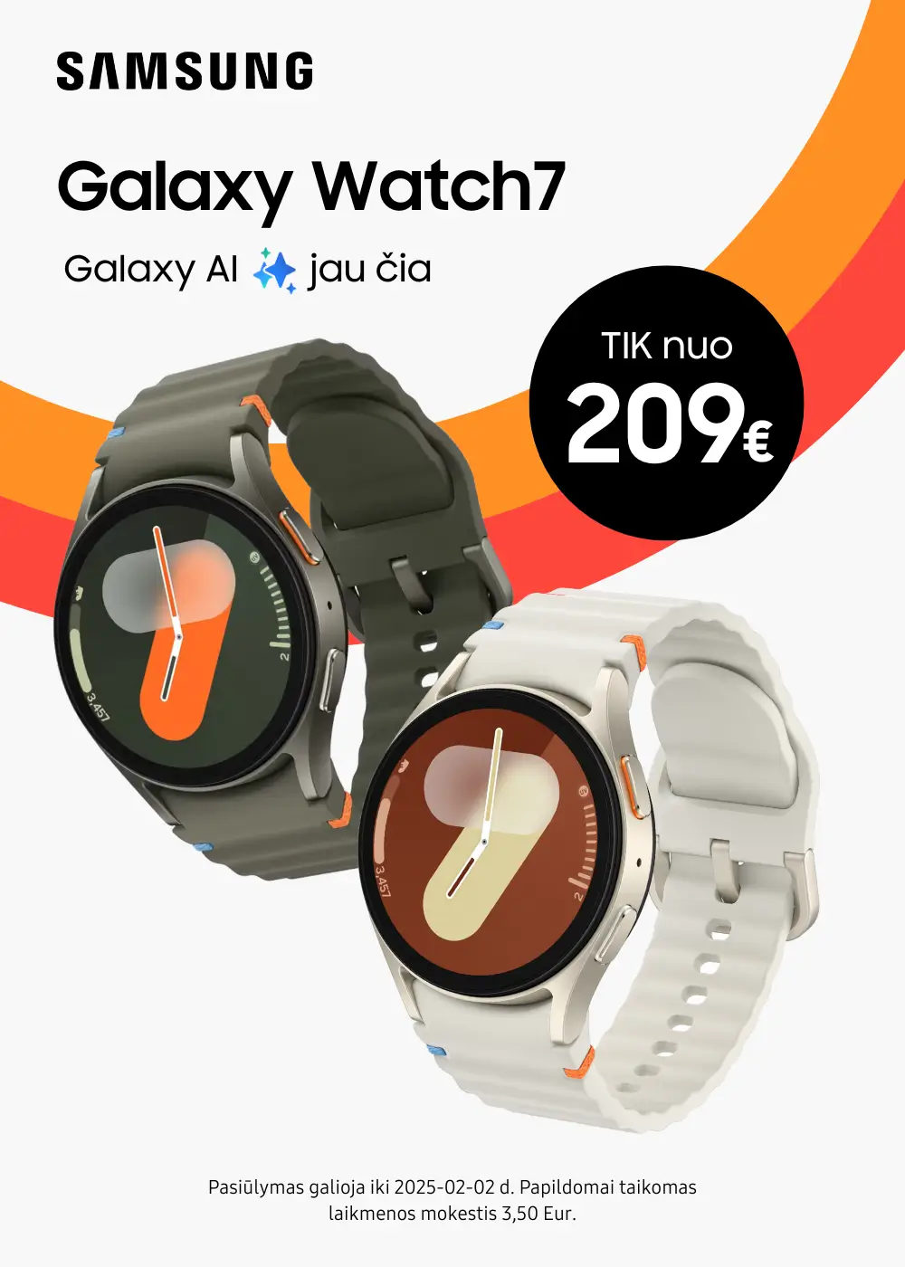 Samsung Galaxy Watch7 akcija, Mobili prekyba