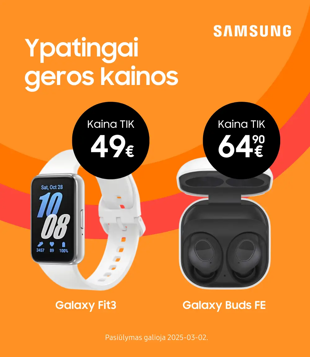 Samsung Galaxy Fit3 akcija, Mobili prekyba